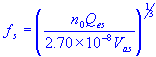 speaker resonance frequency