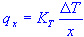 heat transfer rate or flux