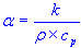 thermal diffusivity