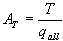 area of thrust block required